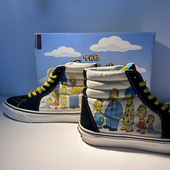Vans x simpson sk8-hi - Picture 3 of 6